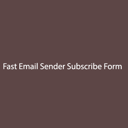 Fast-Email-Sender-Subscribe-Form